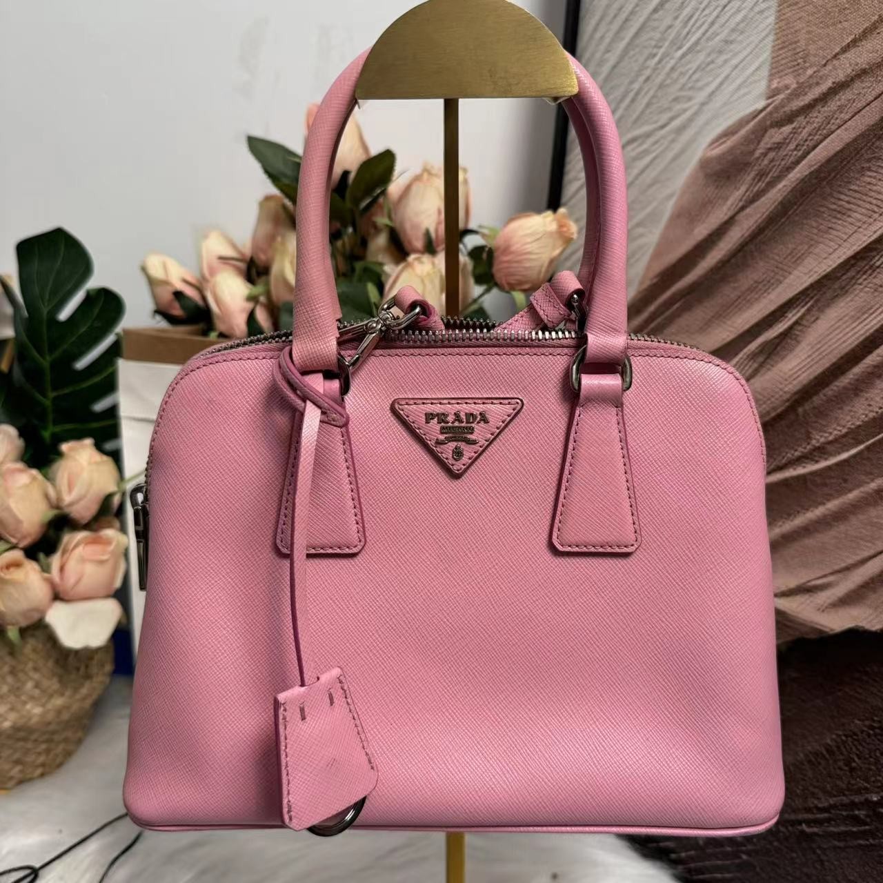 95新 Prada/普拉达 /伊一/95/48013/单肩包/