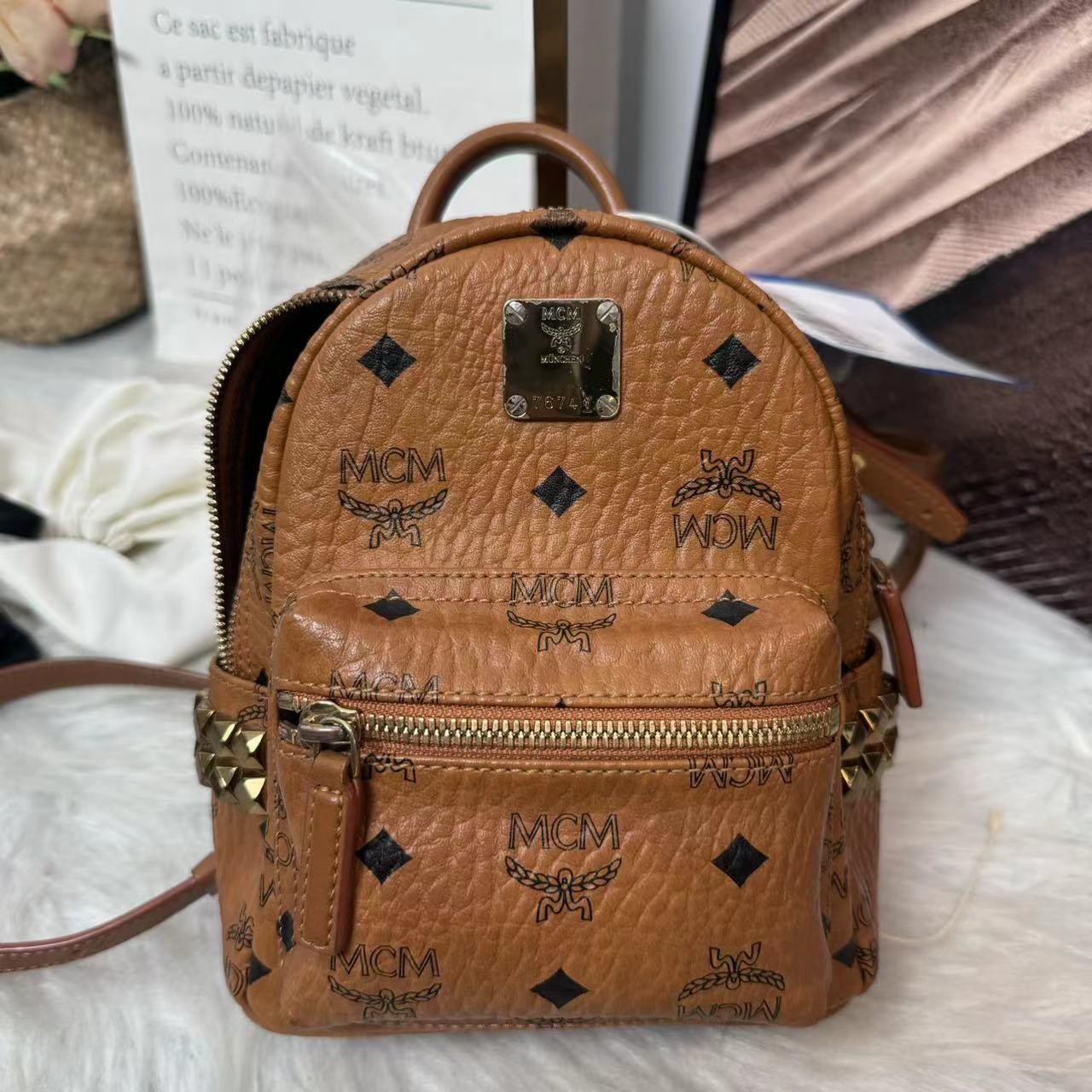 95新 MCM /伊一/95/196131/单肩包/