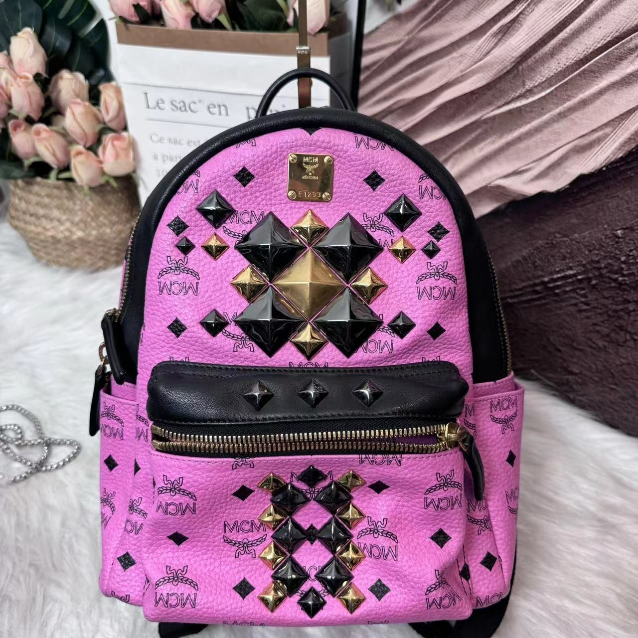 95新 MCM /伊一/95/293290/单肩包/