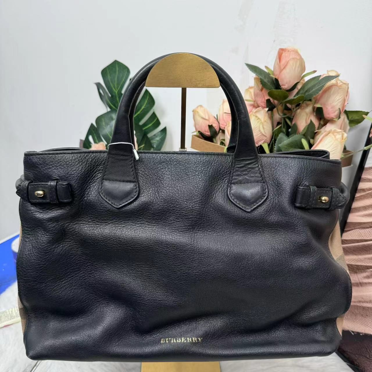 95新 BURBERRY/博柏利 /伊一/95/21344/单肩包/