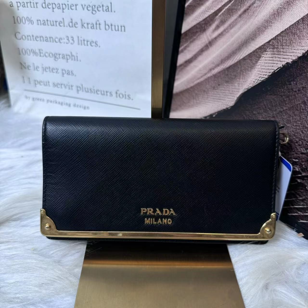 95新 Prada/普拉达 /伊一/95/04427/单肩包/