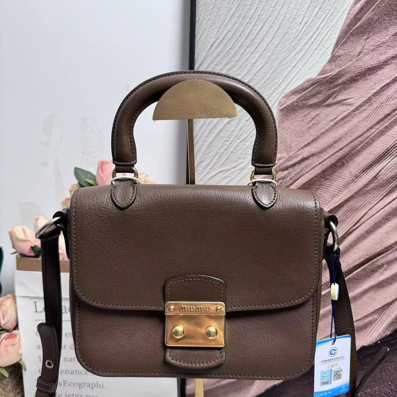 95新 MIU MIU/缪缪 /伊一/95/11066/单肩包/