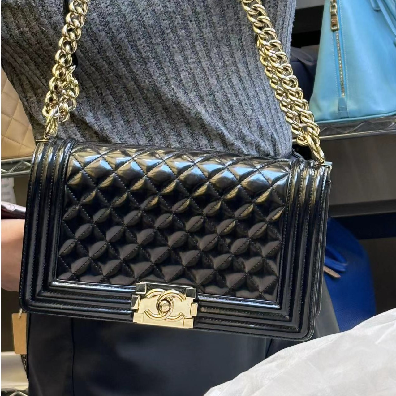 95新 Chanel/香奈儿 /伊一/95/123123/单肩包/