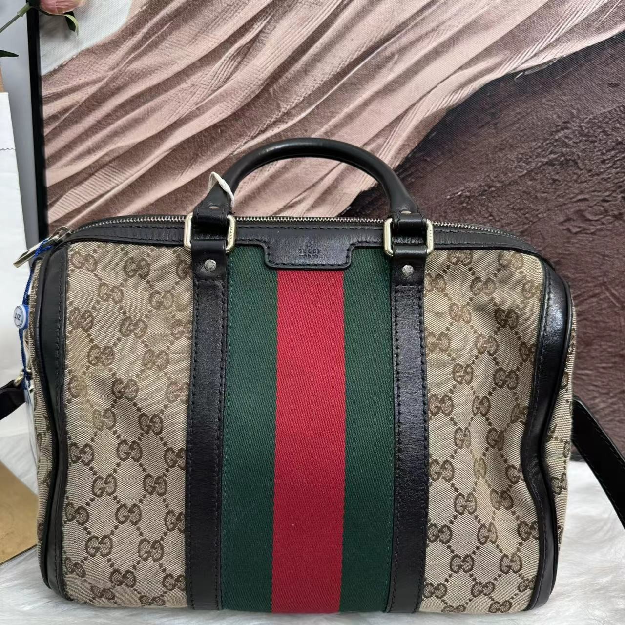 95新 GUCCI/古驰 /伊一/95/78225/单肩包/