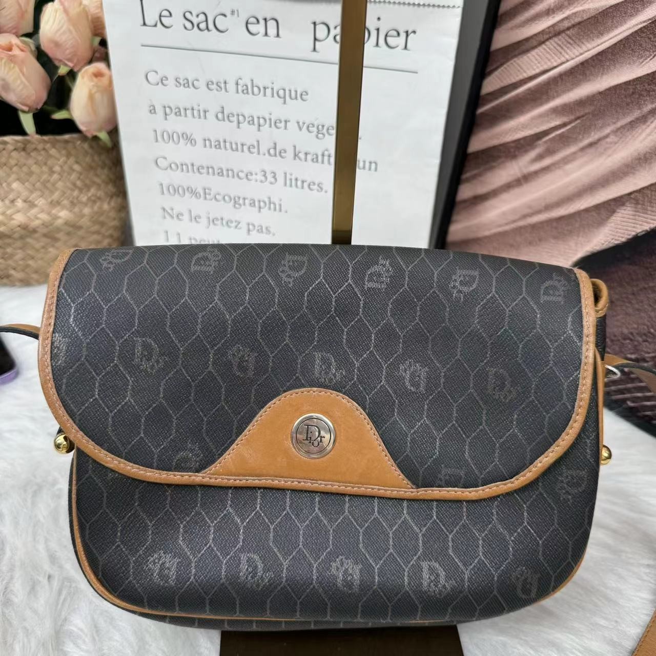 95新 Dior/迪奥 /伊一/95/10847/单肩包/