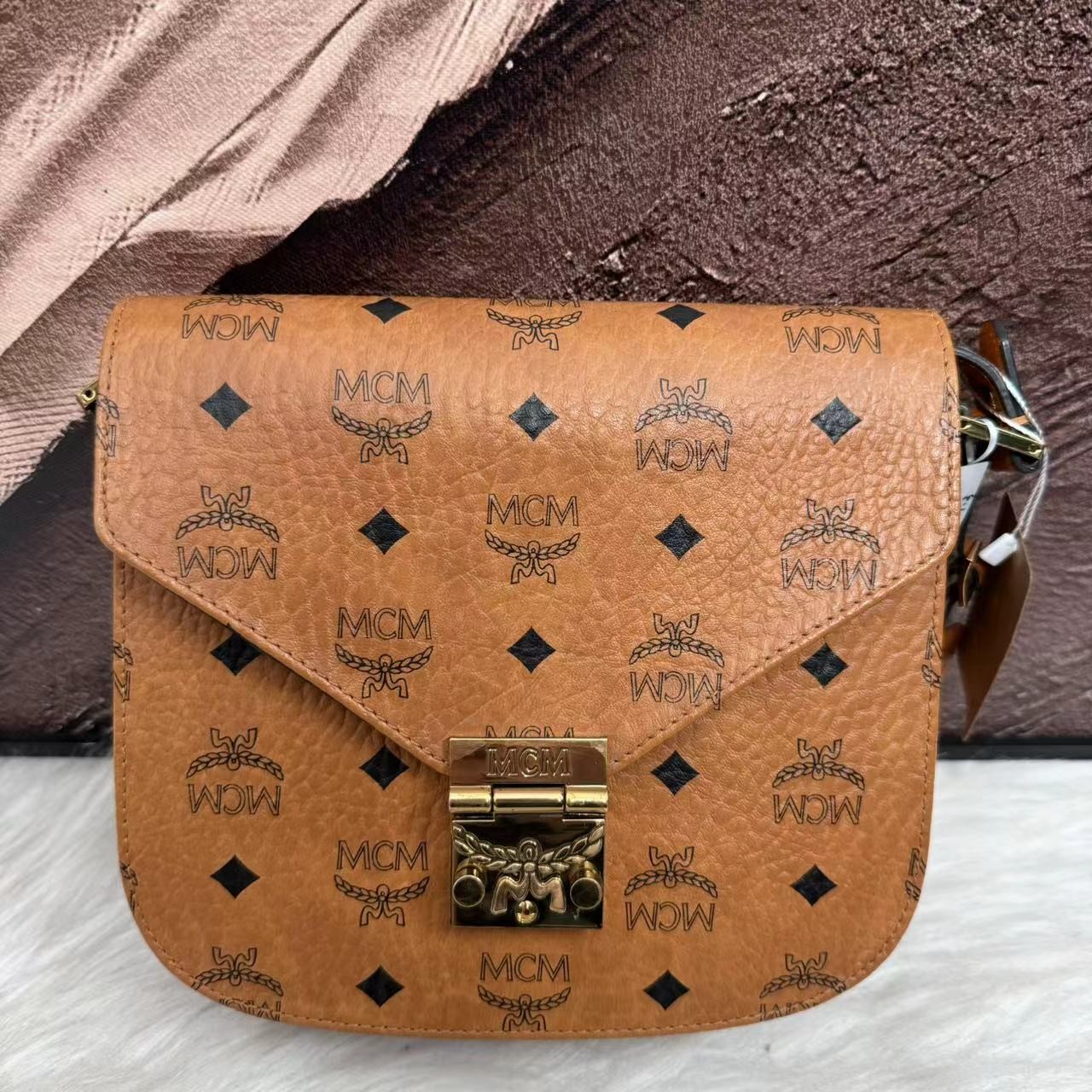 95新 MCM /伊一/95/82811/单肩包/