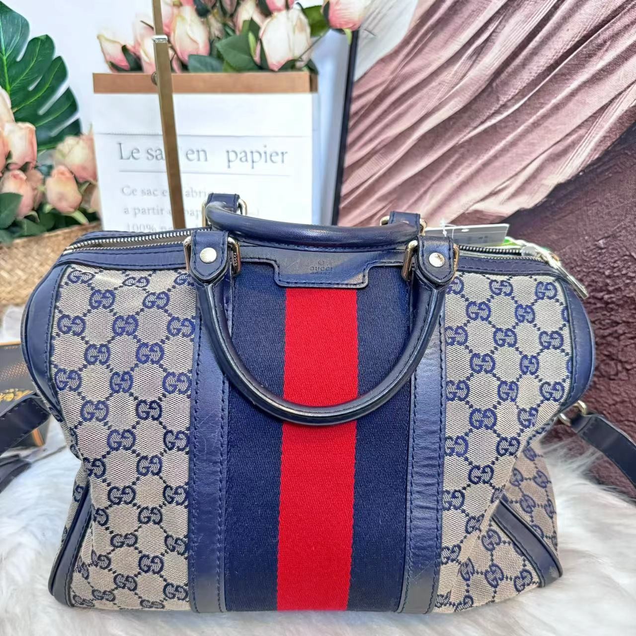 95新 GUCCI/古驰 /伊一/95/269006/单肩包/