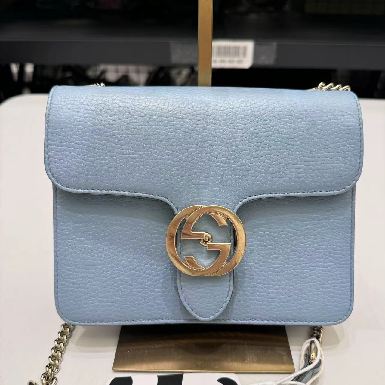 95新 GUCCI/古驰 /伊一/95/99881/单肩包/