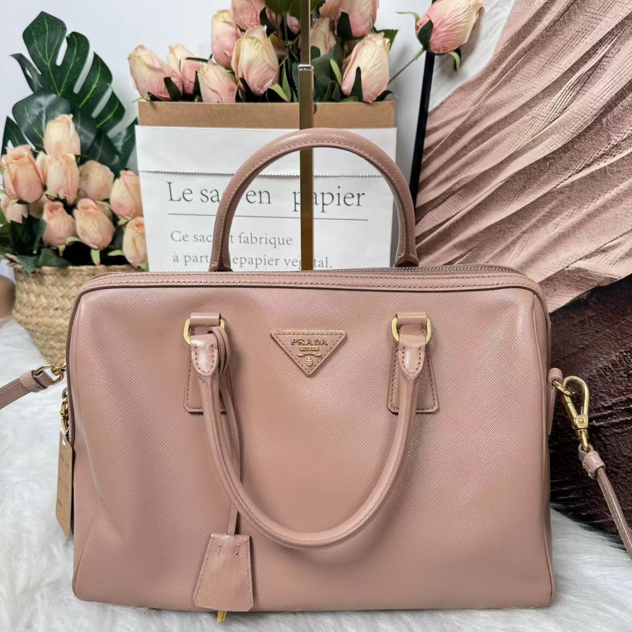 95新 Prada/普拉达 /伊一/95/10118/单肩包/