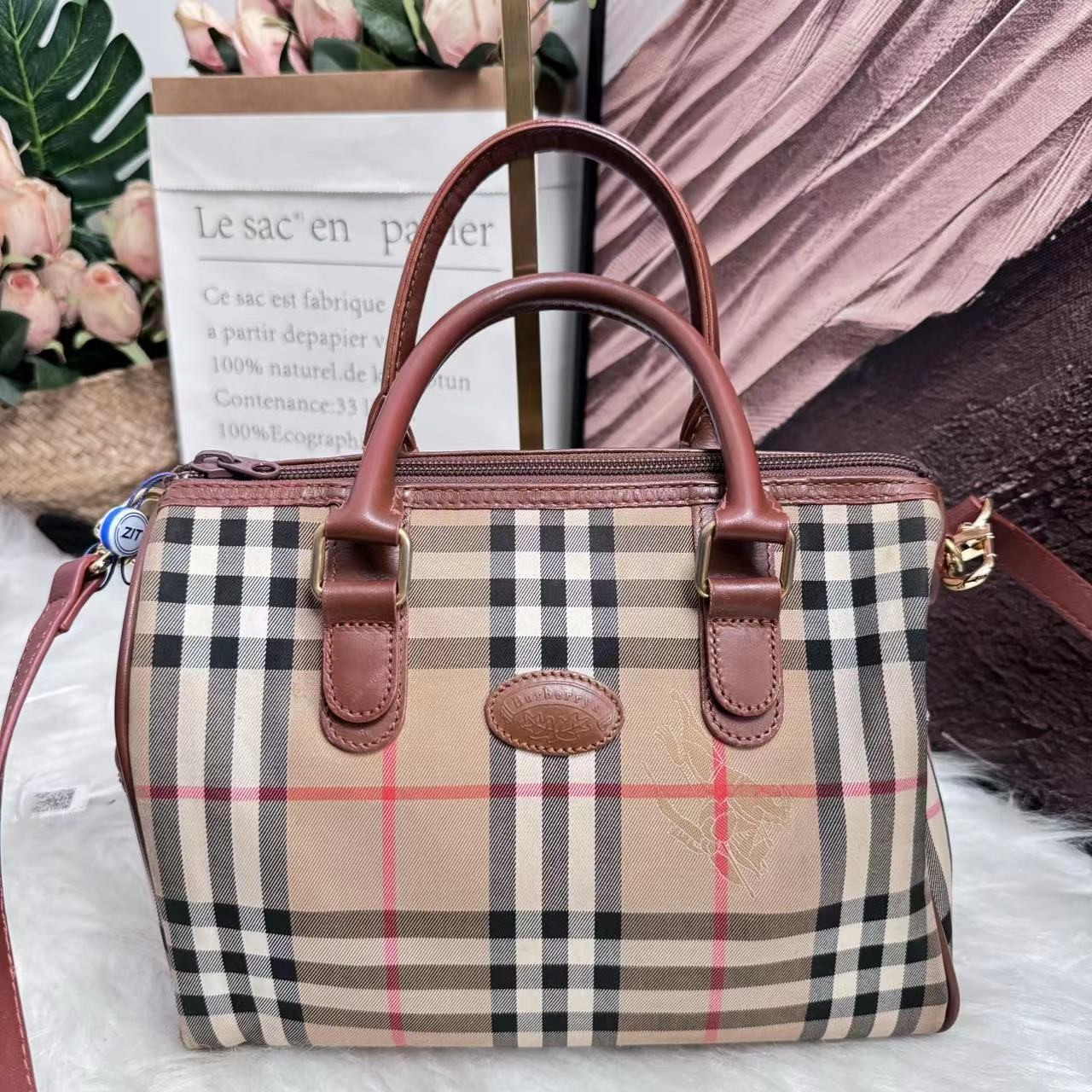 95新 BURBERRY/博柏利 /伊一/95/279795/单肩包/