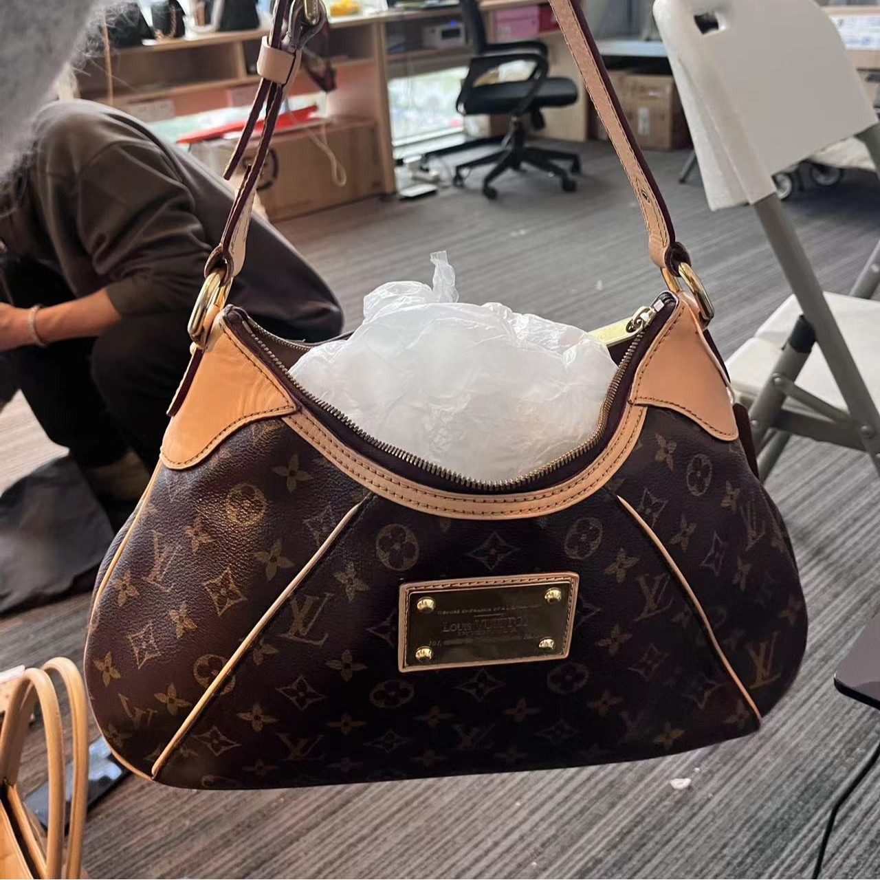 95新 LouisVuitton/路易威登 /伊一/95/51777/单肩包/