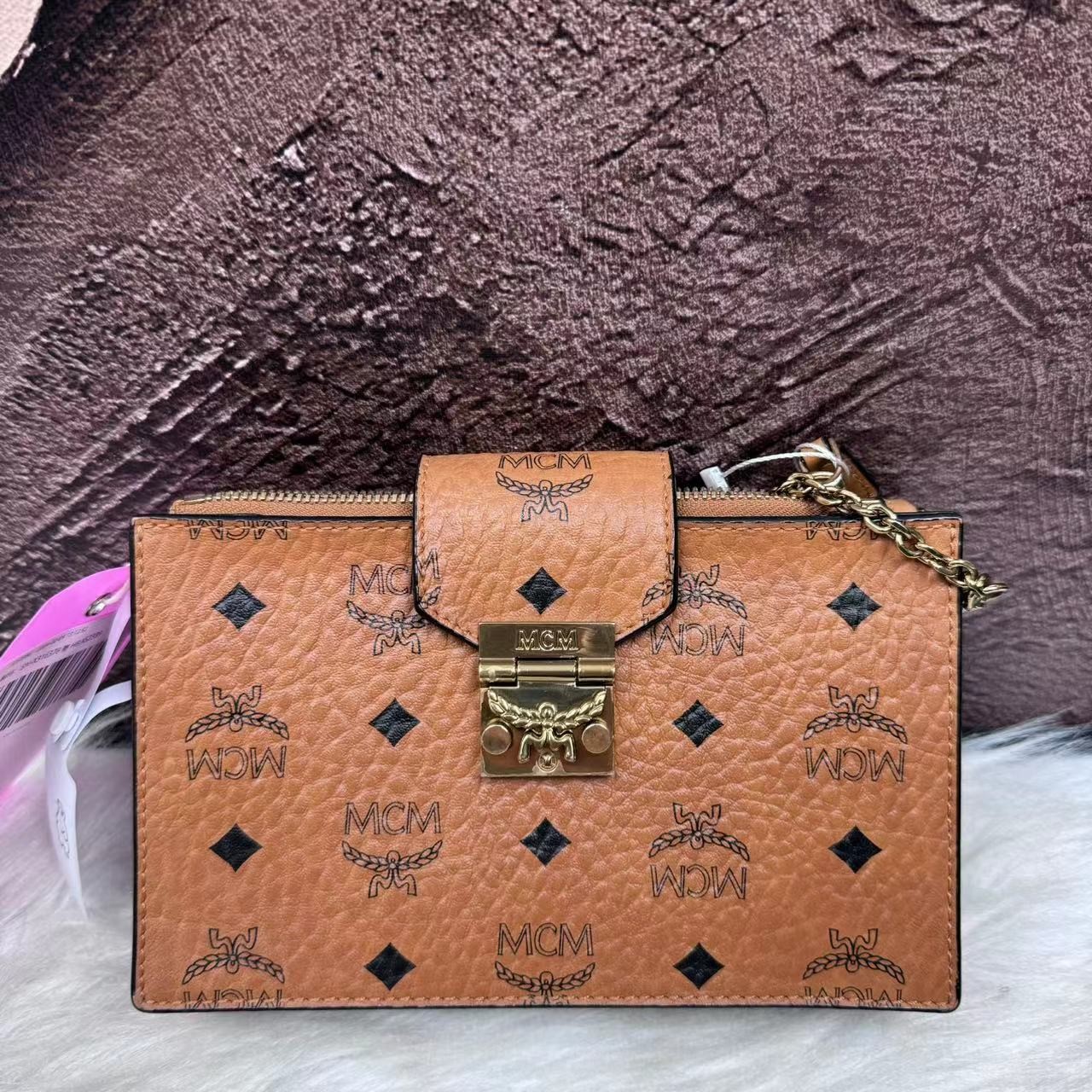95新 MCM /伊一/95/316378/单肩包/