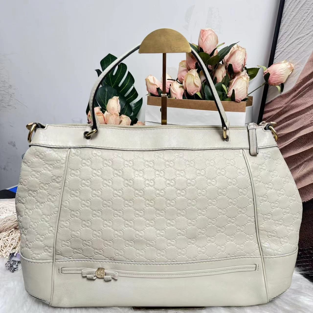 95新 GUCCI/古驰 /伊一/95/13019/单肩包/