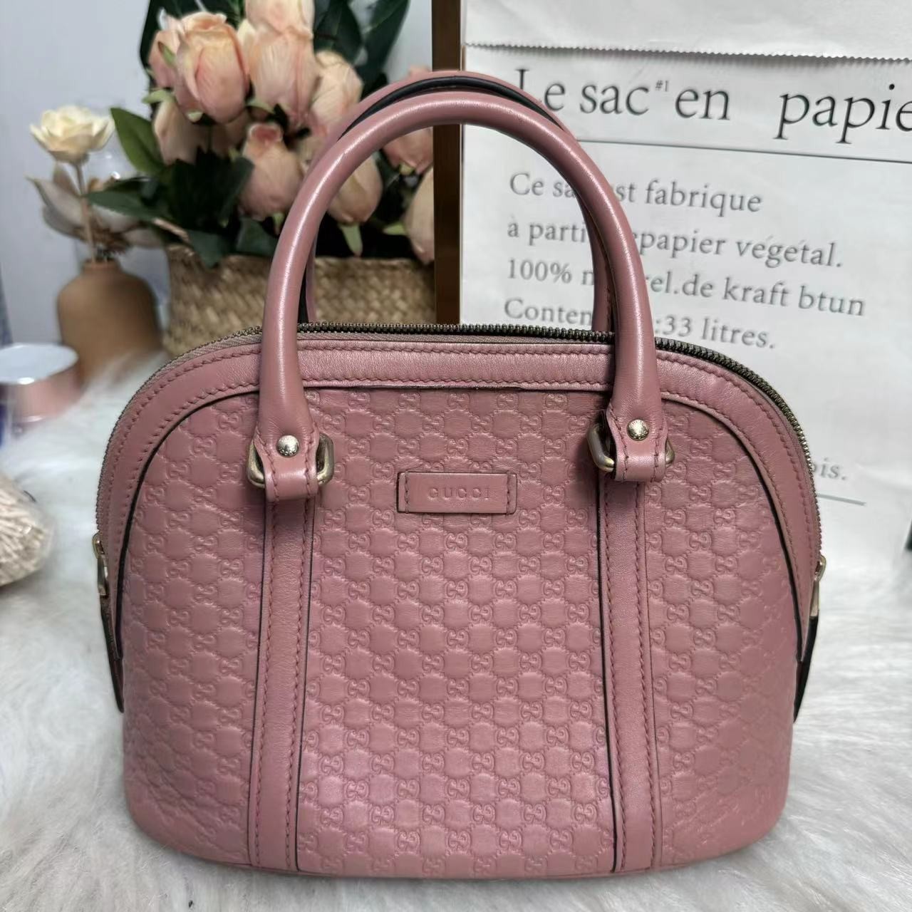 95新 GUCCI/古驰 /伊一/95/17108/单肩包/