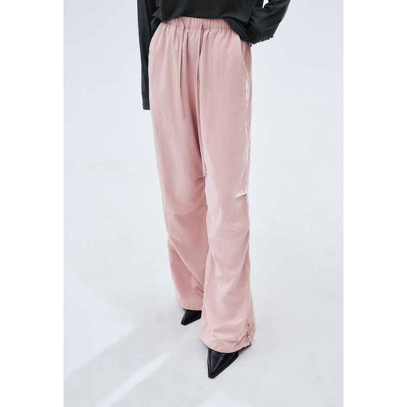 【都市趣野】UR2024夏季新款女美式工装抽绳阔腿裤UWV640035