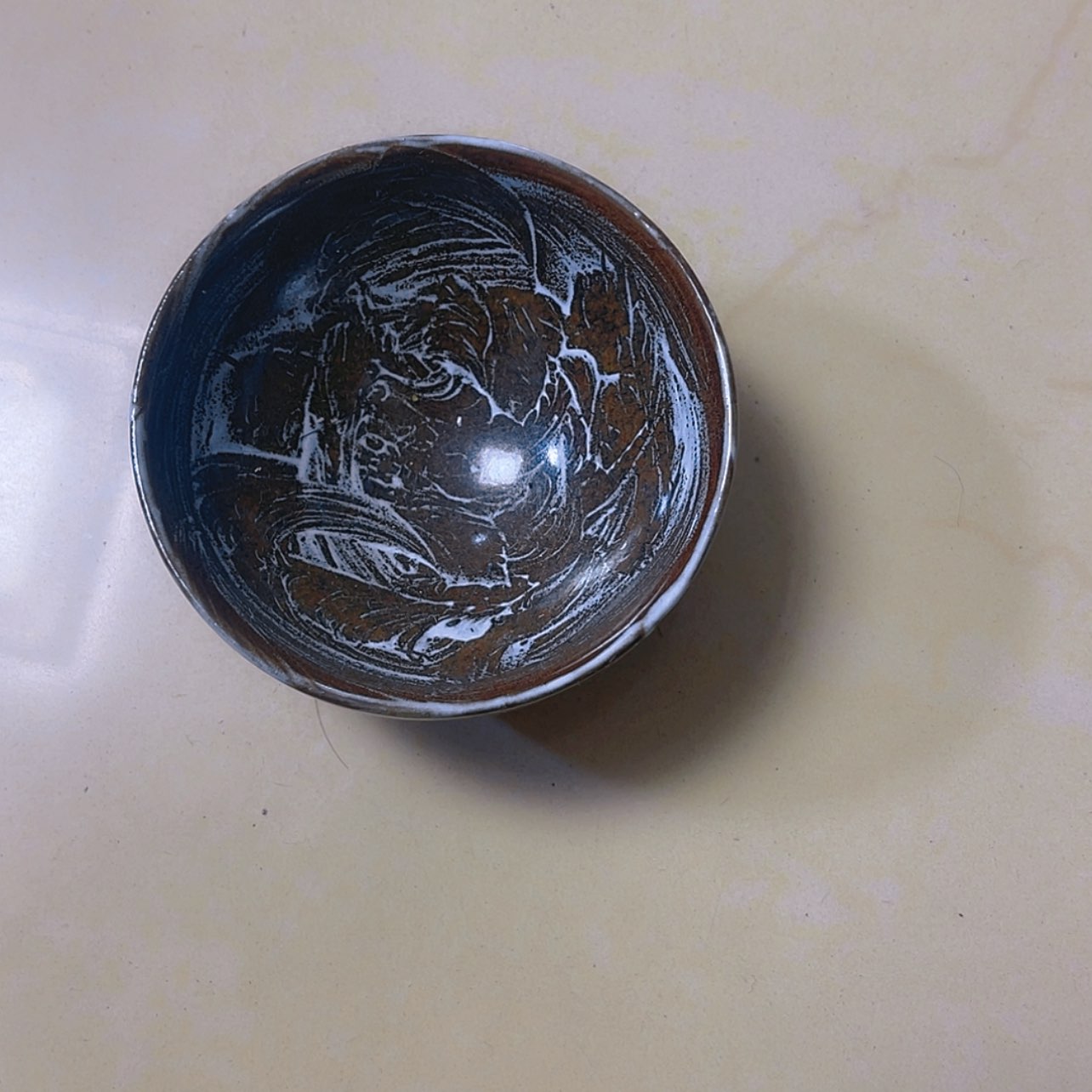 【闪购商品】瓷茶盏抽象画