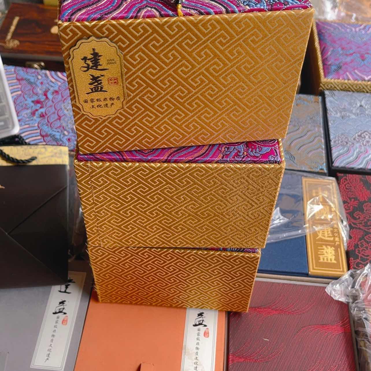 【闪购商品】瓷茶盏锦盒5