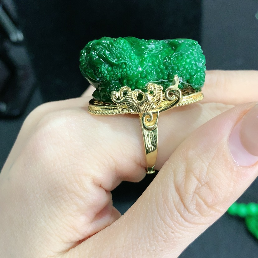 【闪购商品】翡翠戒指未镶嵌