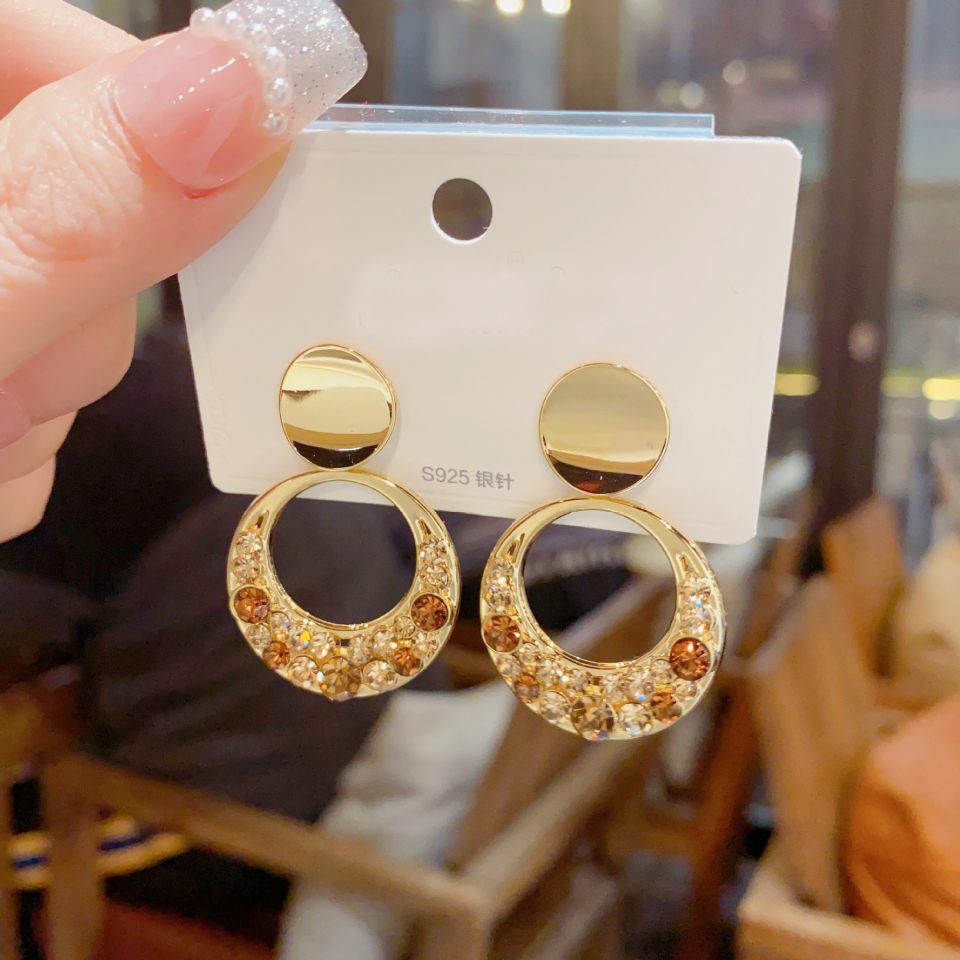 铜合金耳饰 饰气质轻奢时尚百搭精致耳饰LY0342