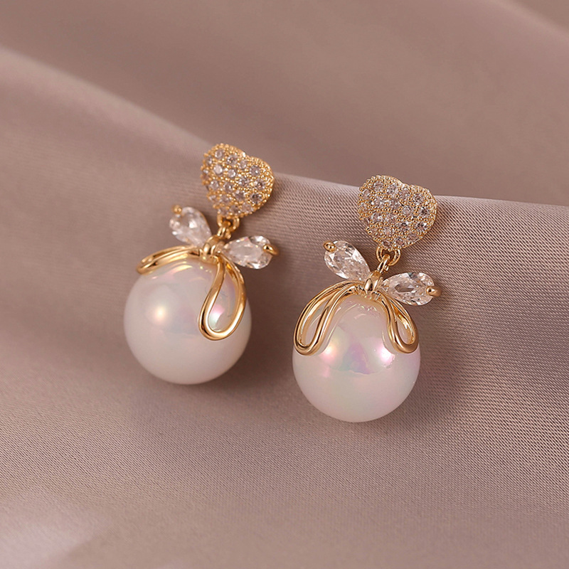 铜合金耳饰  时尚百搭个性精致小众耳饰KH4040