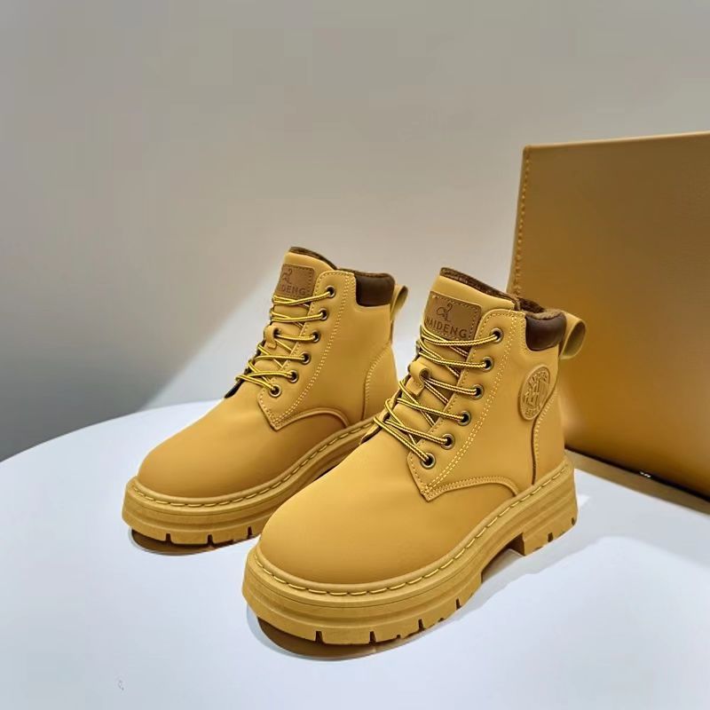 新疆包邮马丁靴-MD09休闲高帮冬季加绒时装英伦风