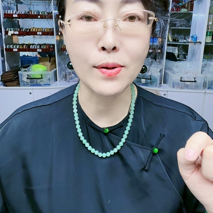 石英质玉0.8项链未镶嵌