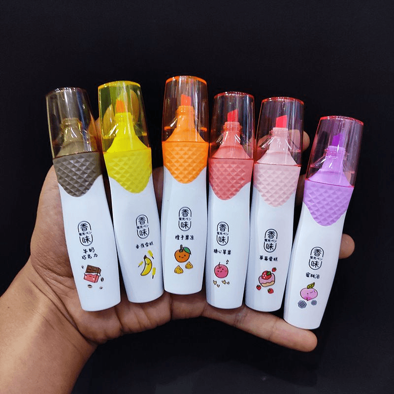 56001-6香味荧光笔架装60支