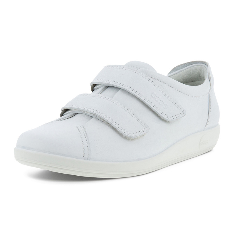 Ecco/爱步休闲女鞋 冬季魔术贴平底板鞋鞋 柔酷2号206513