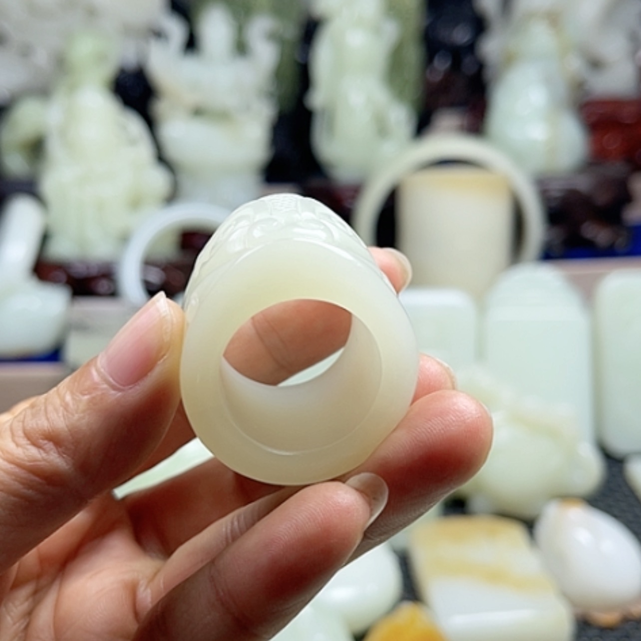 【闪购商品】和田玉（糖玉）挂件未镶嵌禅*