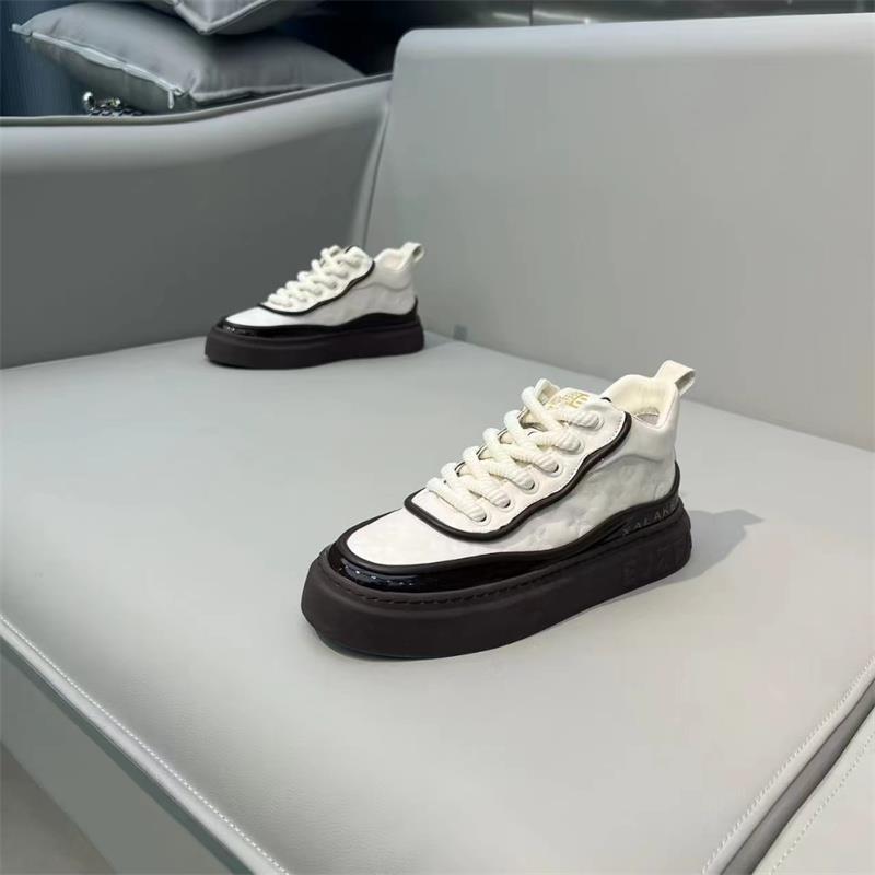 潮流时尚欧洲站冬季新款男鞋印花皮面休闲鞋加绒保暖棉鞋韩版潮鞋