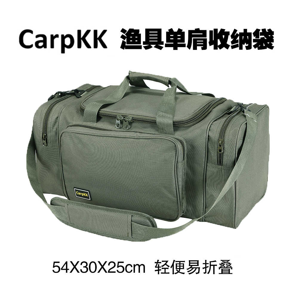 Carpkk欧式鲤钓渔具单肩收纳袋渔具包单肩包钓鱼专用