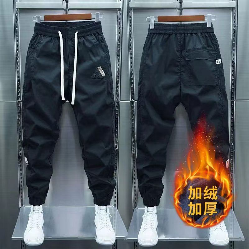 爆款男士休闲裤冬季运动夏季秋冬男裤工装爸爸阔腿新款15-18岁