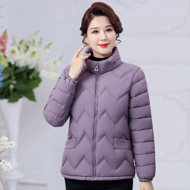 【现货浮力】秋冬新款显瘦减龄百搭大v时尚女士棉服外套