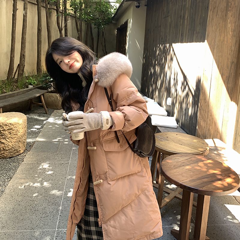 波司登羽绒服女中长款零下30度时尚洋气加厚高级感白鸭绒2023年新