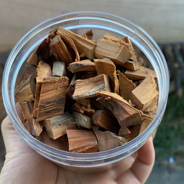 太行崖柏陈化骨料黑油碎料200克一盒