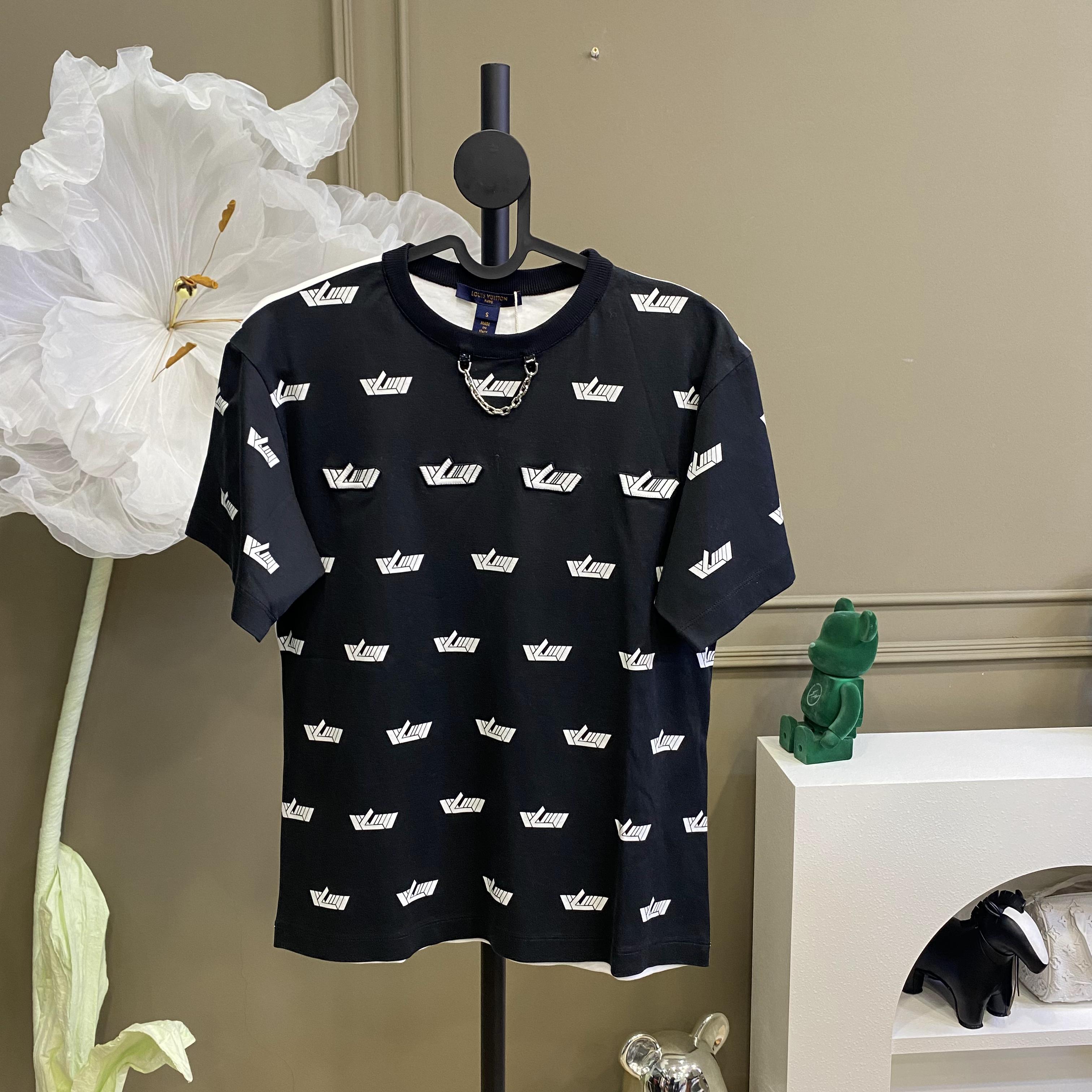 95新 LouisVuitton/路易威登 潮奢/lv路易威登S码/短袖/02210017