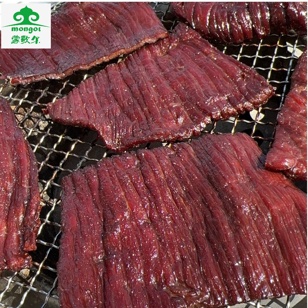 蒙歌尔原切大片牛肉干牛125g/袋（85干）