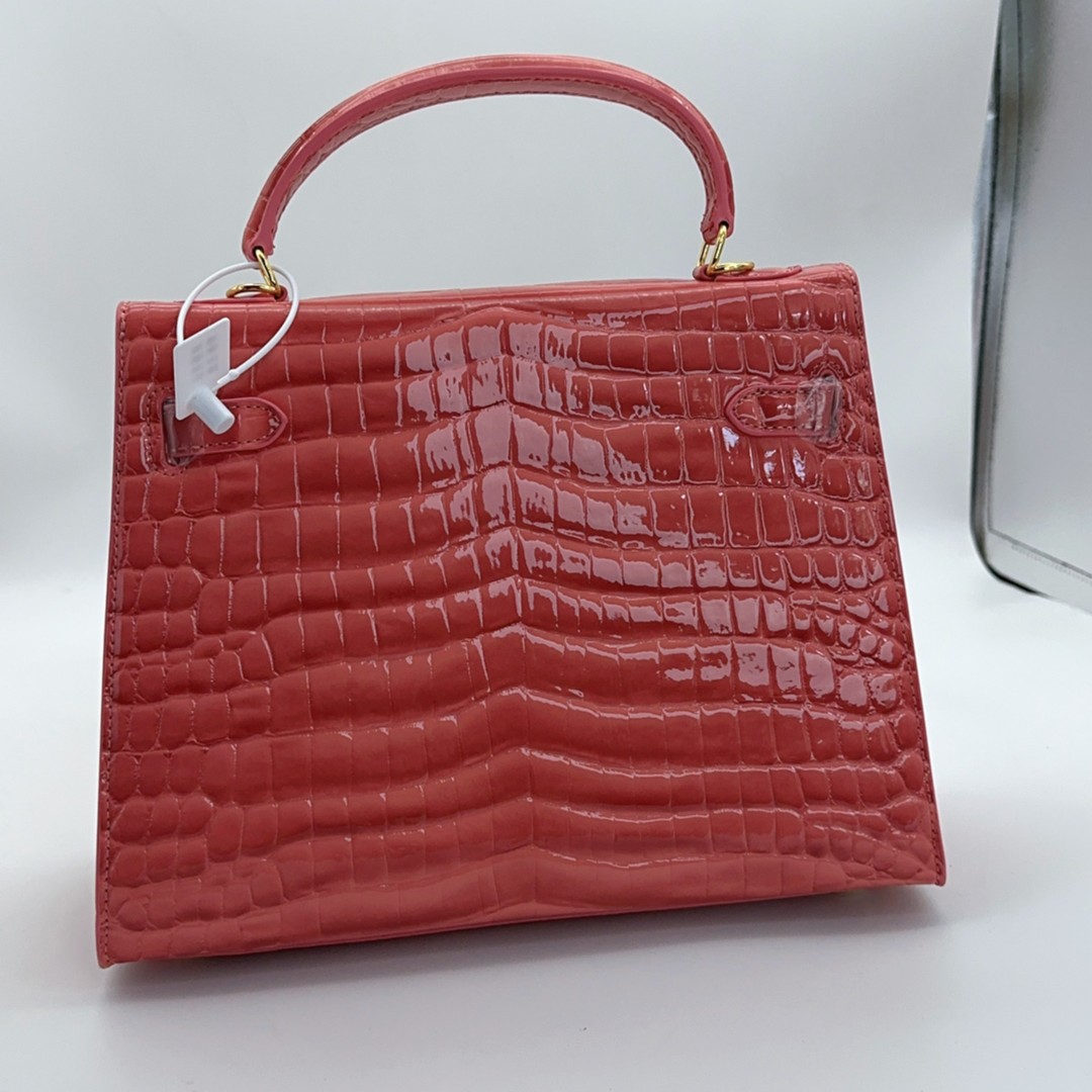 HIGHLUUXRY手提包单肩包斜跨包女包7127-28粉色