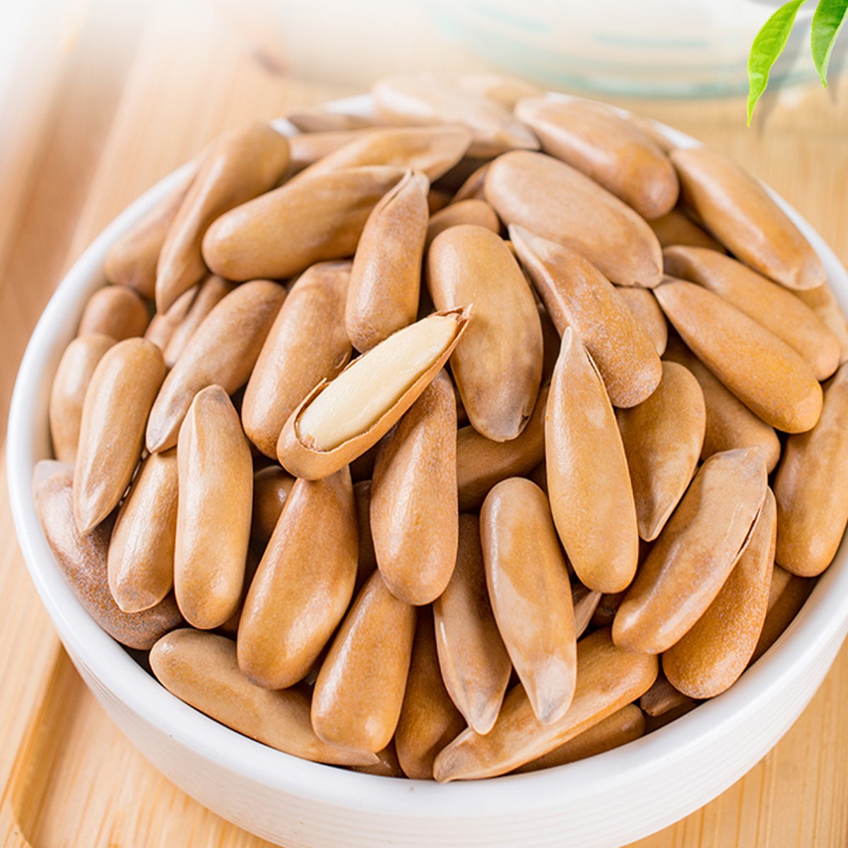 新货大颗粒巴西松子独立小包装手剥开口松子罐装干果好物爆款原味