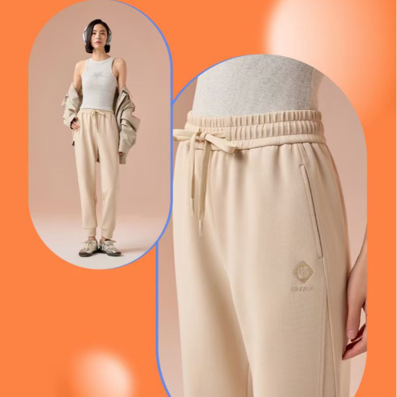 女款空气云朵休闲卫裤8085