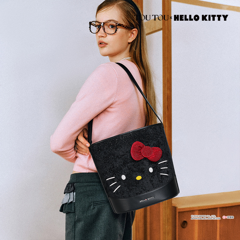 TOUTOUxHelloKitty大脸猫托特手提包一包三背包上班族