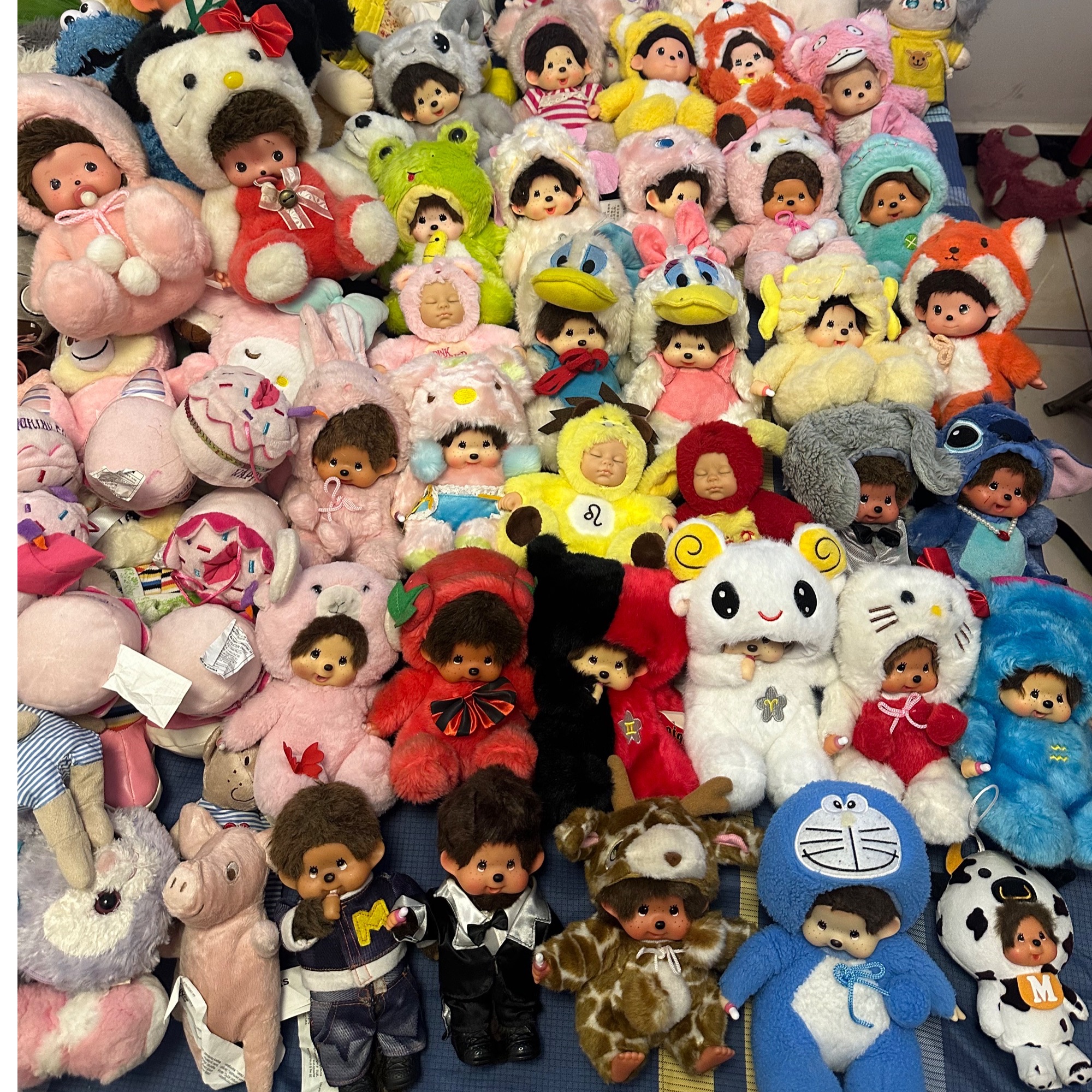 直播中古毛绒玩具