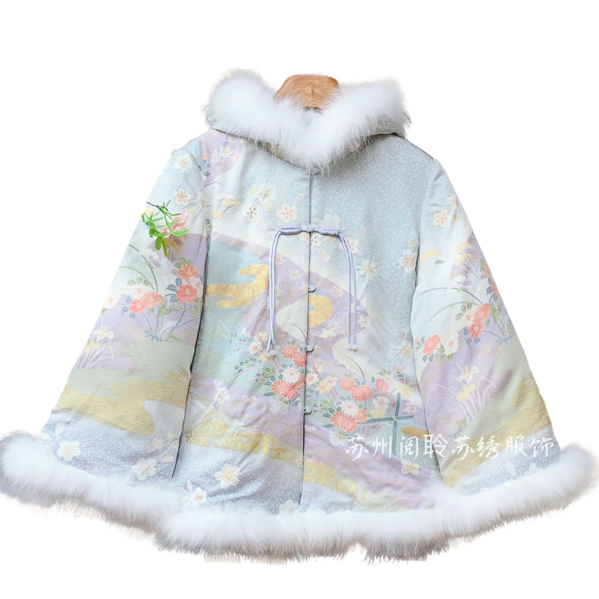 【阅聆 · 金绘紫绮】真丝 正绢 雅致 套装