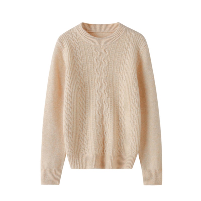 秋冬款男女童纯色羊毛衫儿童毛衣洋气韩版中大童圆领加厚羊毛衫