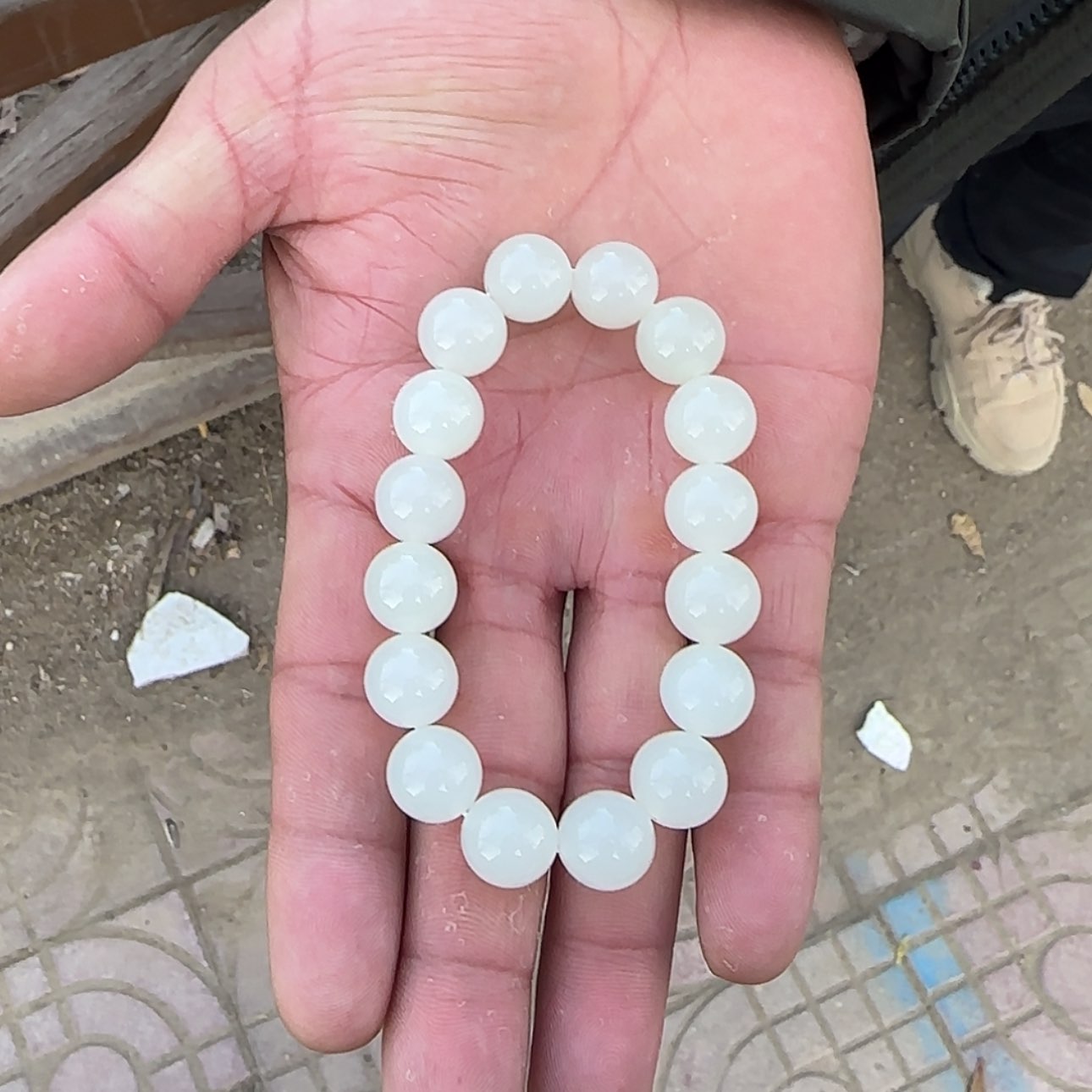 【闪购商品】和田玉手串未镶嵌多样性发货。拍一发一
