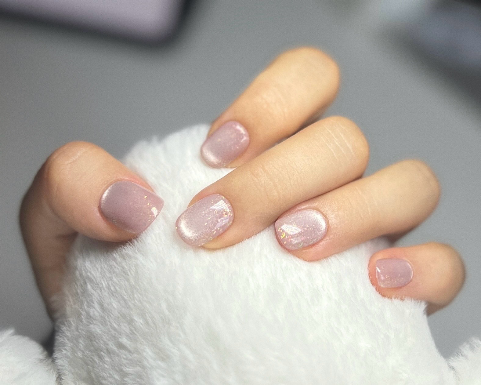 【精灵足迹，】猫眼穿戴甲纯手工默认瑕疵no退no换