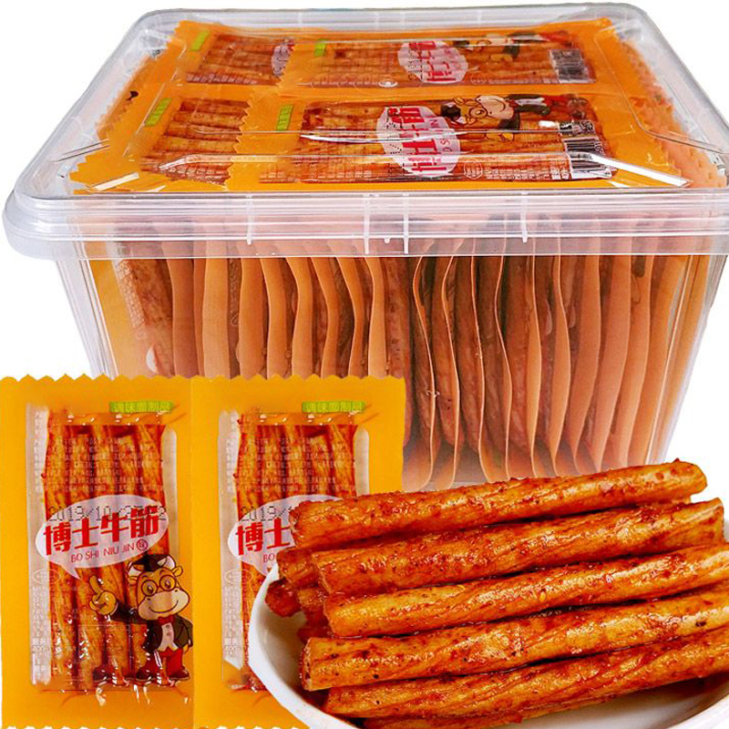牛筋辣条辣片麻辣8090后儿时怀旧豆筋美味零食小食品面筋小吃散装