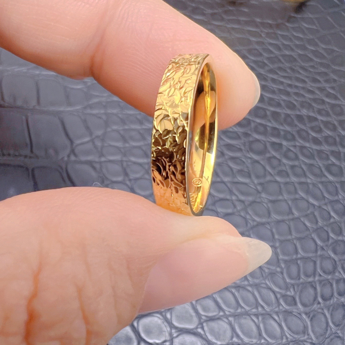 铜合金戒指 精工碎碎冰戒指时尚个性精致百搭