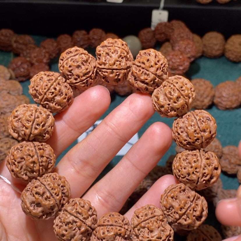 【闪购商品】金刚根雕彬尺寸21五瓣蜂窝27