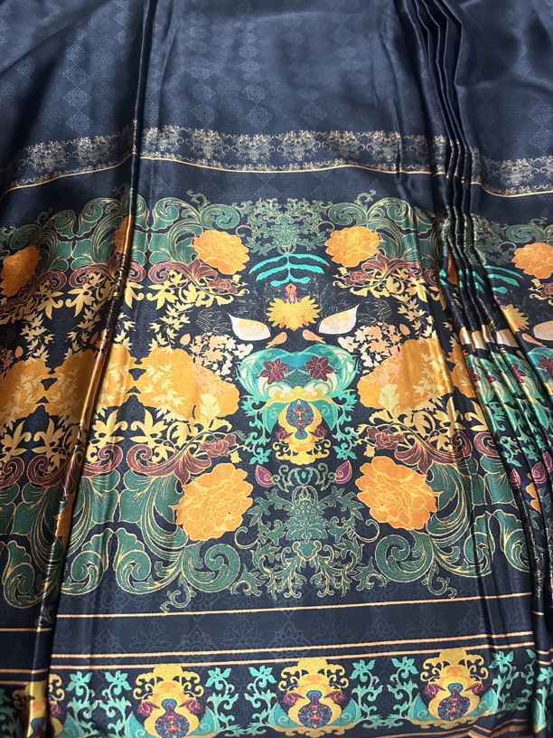 40姆米重缎前喷香云纱桑蚕丝面料.不支持退换